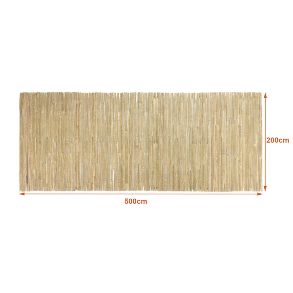 casa.pro Bamboemat Baarle tuinhek op rol - 10 varianten