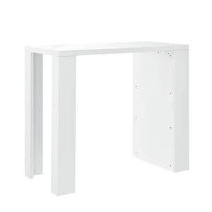 Bartafel met ingebouwde planken 117x57x106,5 cm - wit of zwart