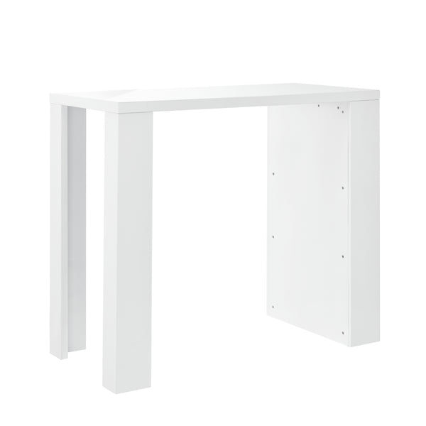 Bartafel met ingebouwde planken 117x57x106,5 cm - wit of zwart