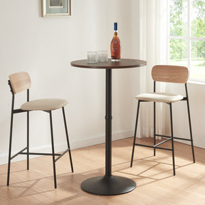 Bartafel Vantaa rond 100xØ60 cm [en.casa]