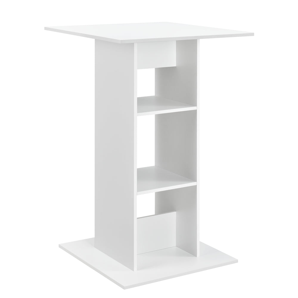 Bartisch Visby 110x70x70 cm met 3 plankenvakken en.casa - premiumXL