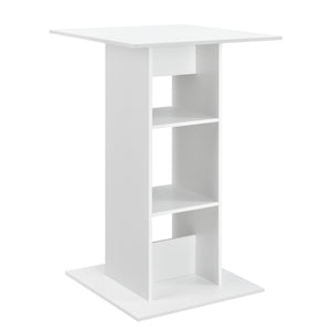 Bartafel Visby met 3 planken 70x70x110 cm - verschillende kleuren
