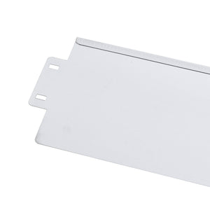 Borderrand palissade staal verzinkt zilverkleurig - 7 varianten