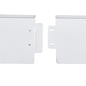 Borderrand palissade staal verzinkt zilverkleurig - 7 varianten