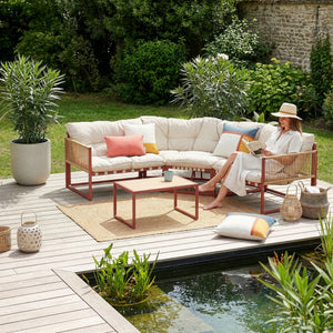Loungeset Karg tuinset met kussens casa.pro