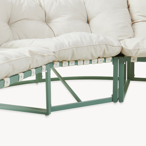 Loungeset Karg tuinset met kussens casa.pro