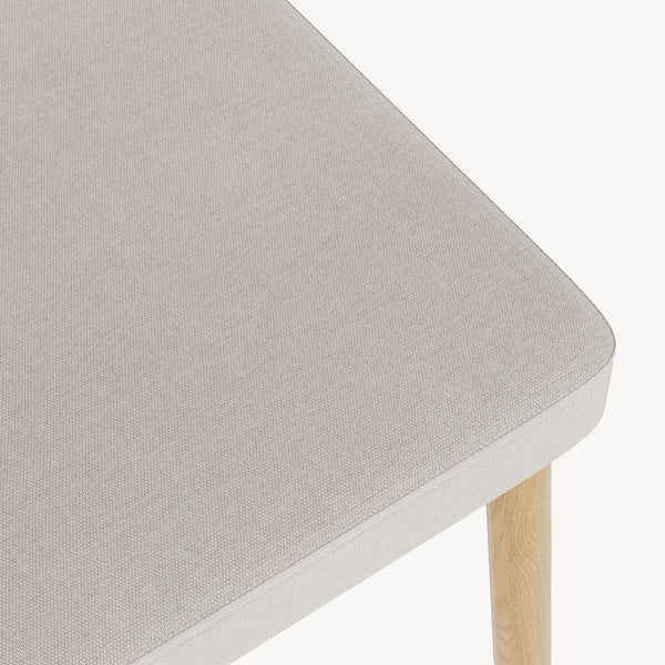 Eetkamerstoel Jördfjok set 79x49x57 cm beige [en.casa]