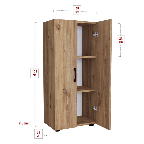 [en.casa] 2-deurs kast Åsnes met planken - 9 varianten