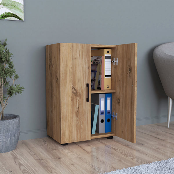 [en.casa] 2-deurs kast Åsnes met planken - 9 varianten
