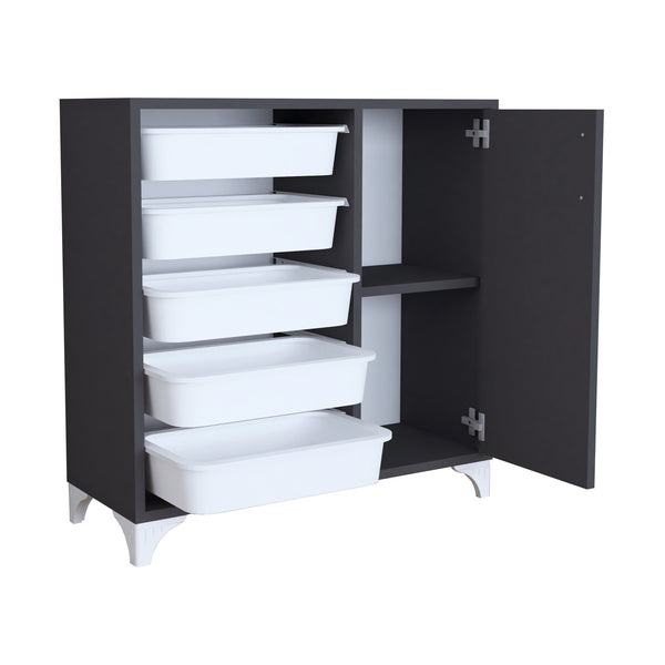 [en.casa] Kast Aurland commode 78,5x77x30 cm - 4 varianten