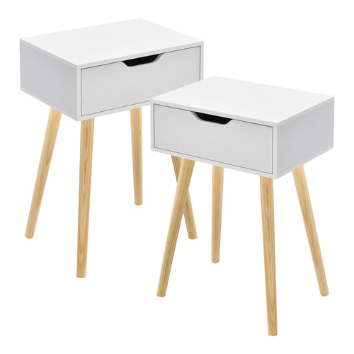 Bijzettafel Östersund 60x40x29,5 cm set van 2 [en.casa]