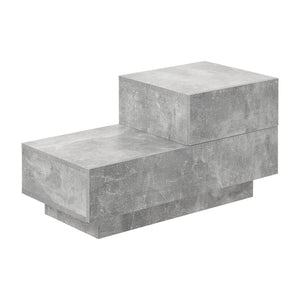 Design nachtkastje Sebokeng rechts met lades 38x70x35 cm - verschillende kleuren