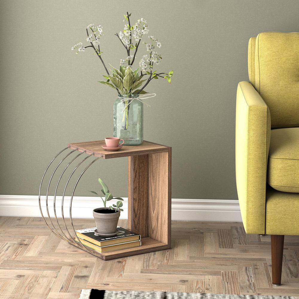 Bijzettafel Vefsn 46x30x42cm [en.casa] - premiumXL