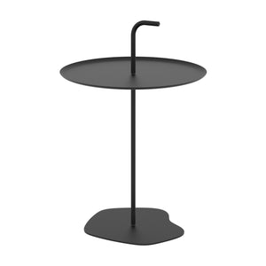Bijzettafel Calimera staal Ø38 cm met handgreep casa.pro