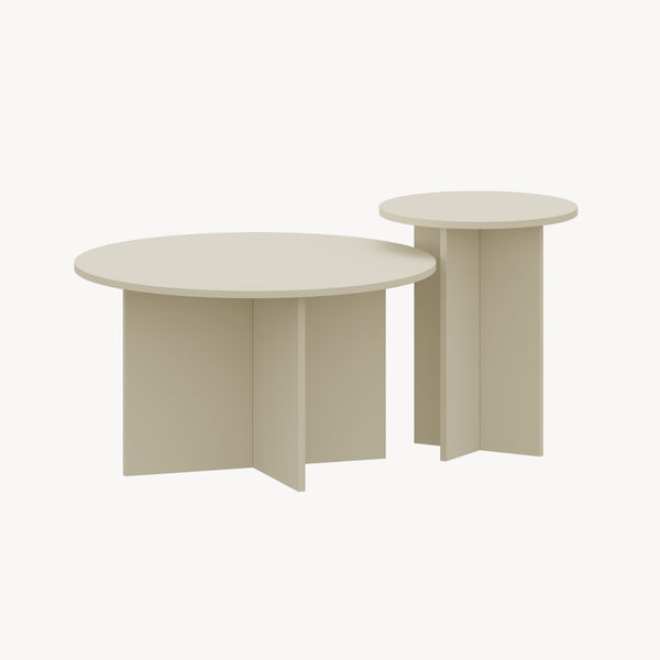 Salontafel Verummetka set van 2 [en.casa]
