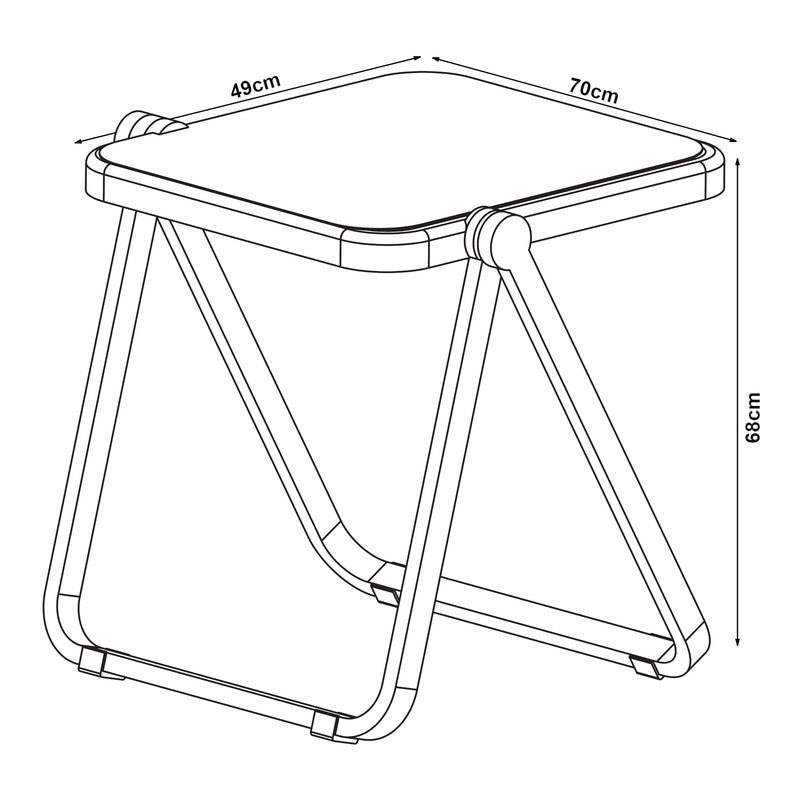 Maatschets Bijzettafel Alerhavn 70x49x68 cm [en.casa]