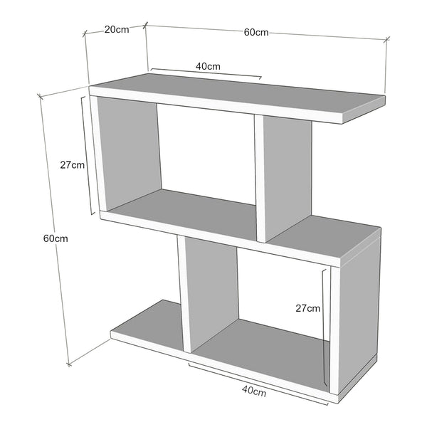 [en.casa] Bijzettafel Bærum 60x20x60 cm - 2 varianten