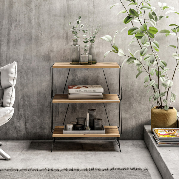 [en.casa] Bijzettafel Bamble 46x30x76 cm - 2 varianten