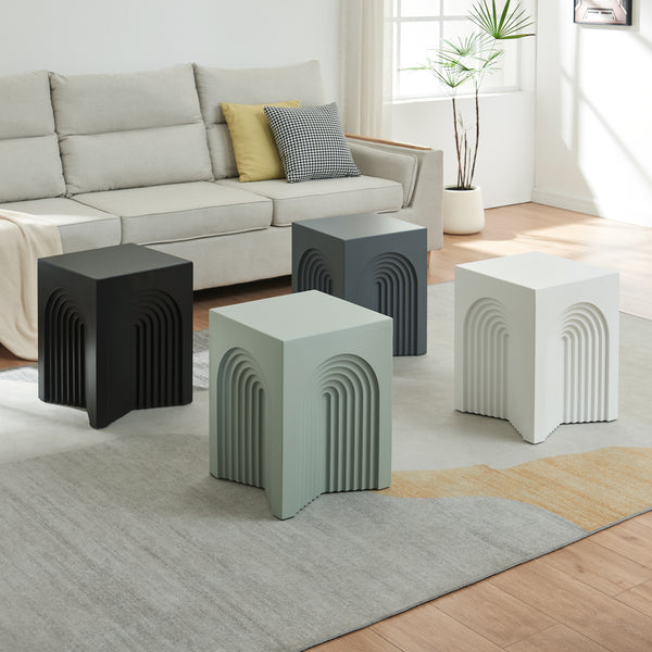 Bijzettafel Elverumn mdf 45x35x35 cm [en.casa]