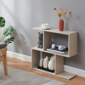 Bijzettafel Koxjö staand rek 57x60x20 cm [en.casa]