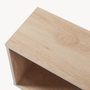 Bijzettafel Koxjö staand rek 57x60x20 cm [en.casa]