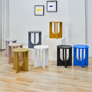 Bijzettafel Kysdajore rond [en.casa]