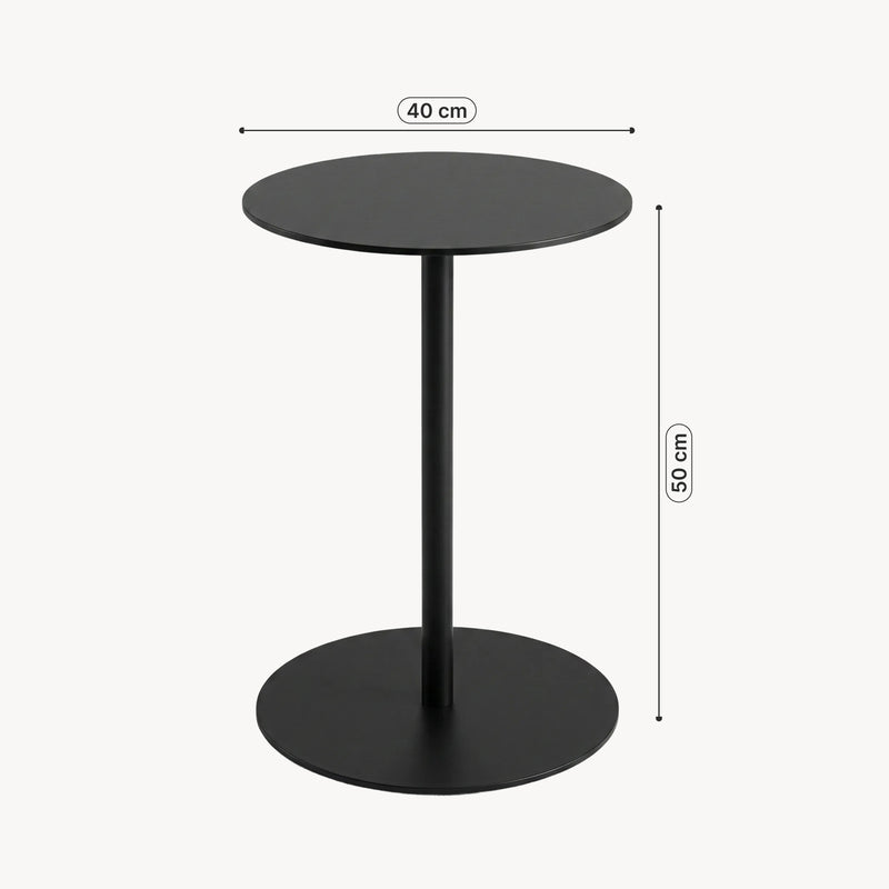 Maatschets Bijzettafel Nastätten 50x50x38 cm [en.casa]