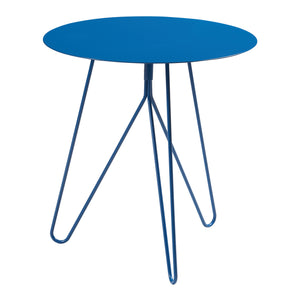 Bijzettafel Nopimi rond metaal 45x43 cm [en.casa]