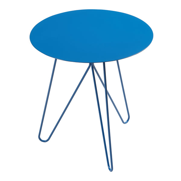 Bijzettafel Nopimi rond metaal 45x43 cm [en.casa]