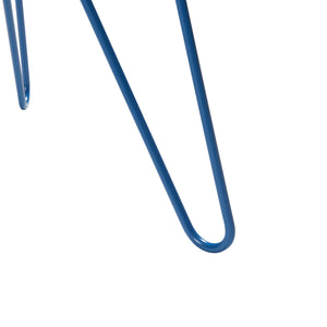 Bijzettafel Nopimi rond metaal 45x43 cm [en.casa]