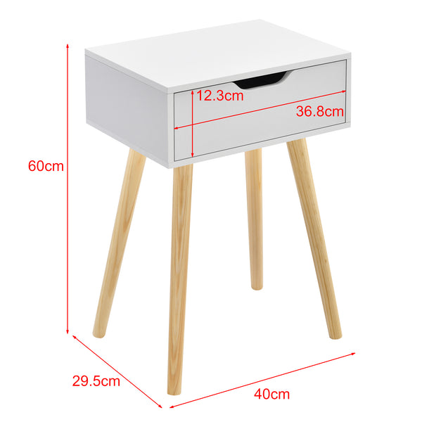 Bijzettafel Östersund 60x40x29,5 cm set van 2 [en.casa]