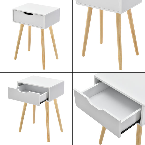 Bijzettafel Östersund 60x40x29,5 cm set van 2 [en.casa]