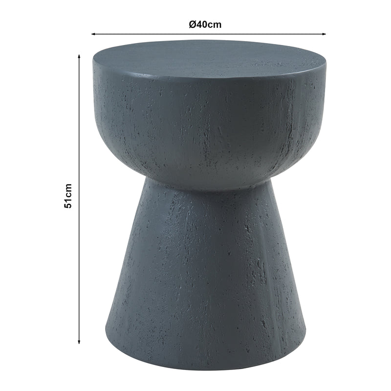 Maatschets Bijzettafel Oulvepijanse rond 40 cm [en.casa]