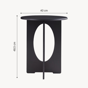 Bijzettafel Podeldsvin 49x40 cm [en.casa]