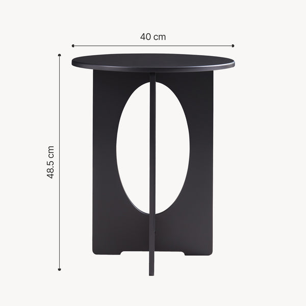 Bijzettafel Podeldsvin 49x40 cm [en.casa]