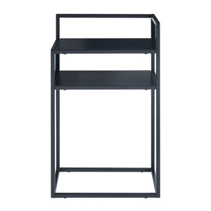 [en.casa] Bijzettafel Riihimäki met plank 65x40x30 cm - 2 varianten