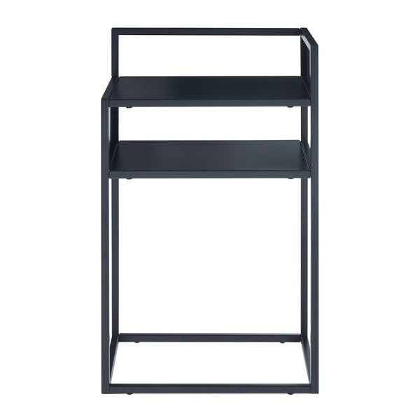 [en.casa] Bijzettafel Riihimäki met plank 65x40x30 cm - 2 varianten