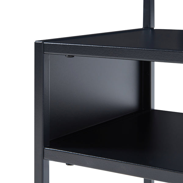 [en.casa] Bijzettafel Riihimäki met plank 65x40x30 cm - 2 varianten