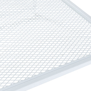 [en.casa] Bijzettafel Ruokolahti met plank 51x51x51 cm - 2 varianten