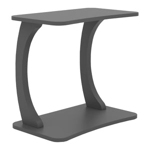 Bijzettafel Stattela op wielen C-vorm 59x35x56 cm [en.casa]