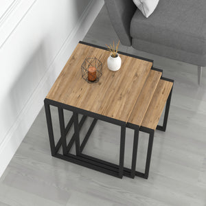 [en.casa] Bijzettafel set van 3 Sunnfjord - 3 varianten