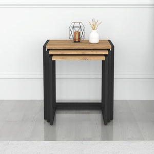 [en.casa] Bijzettafel set van 3 Sunnfjord - 3 varianten