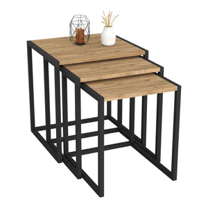 [en.casa] Bijzettafel set van 3 Sunnfjord - 3 varianten