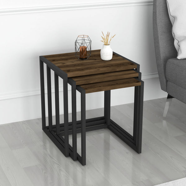 [en.casa] Bijzettafel set van 3 Sunnfjord - 3 varianten