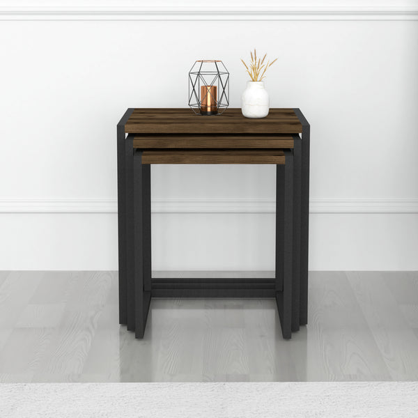 [en.casa] Bijzettafel set van 3 Sunnfjord - 3 varianten
