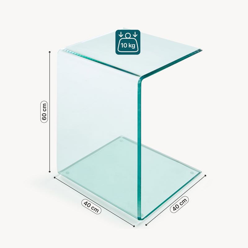 Maatschets Bijzettafel Trölmapilu [en.casa]