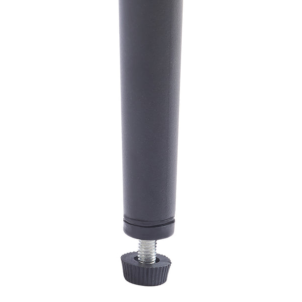 Bijzettafel Ulökantaa rond rookglas 50x50 cm [en.casa]