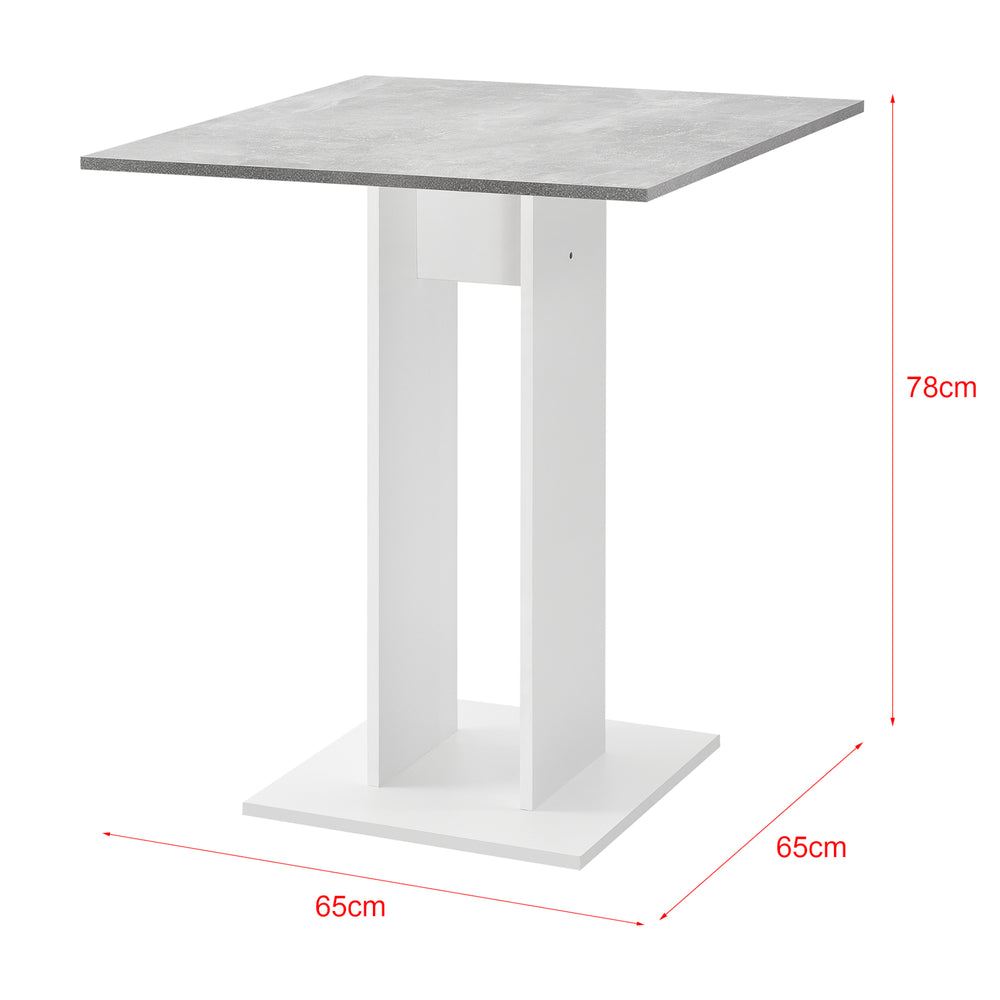 Eetkamertafel Lindesnes 65x65x78 cm in versch. kleuren en.casa - premiumXL