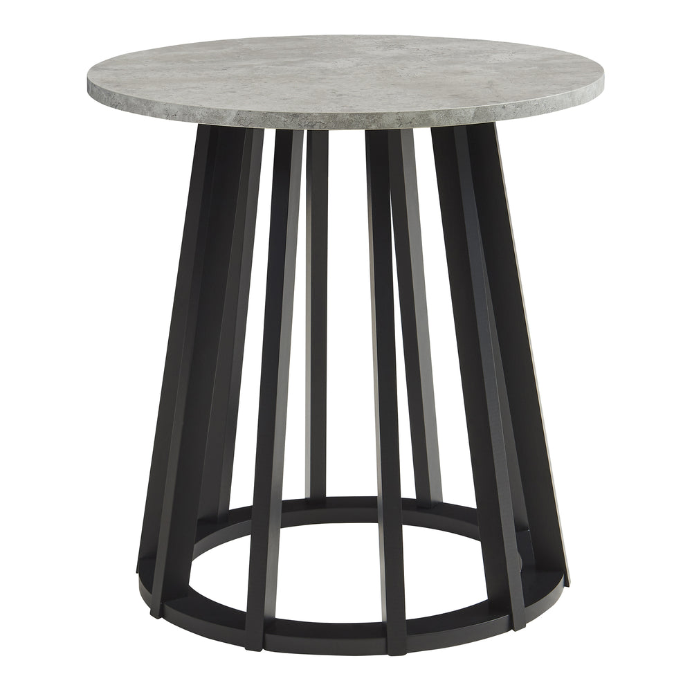 Bijzettafel Buzzard rond [en.casa]