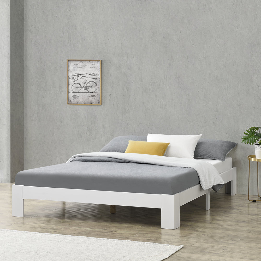 Houten bed Raisio grenen bedframe met bedbodem - 18 varianten